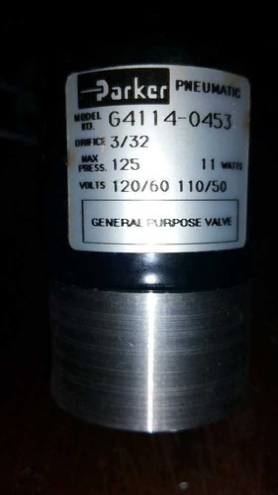 سولونيد فالف باركر G4114-0453 120 فولت 11 واط 3/32 بوصة 1/4×1/4