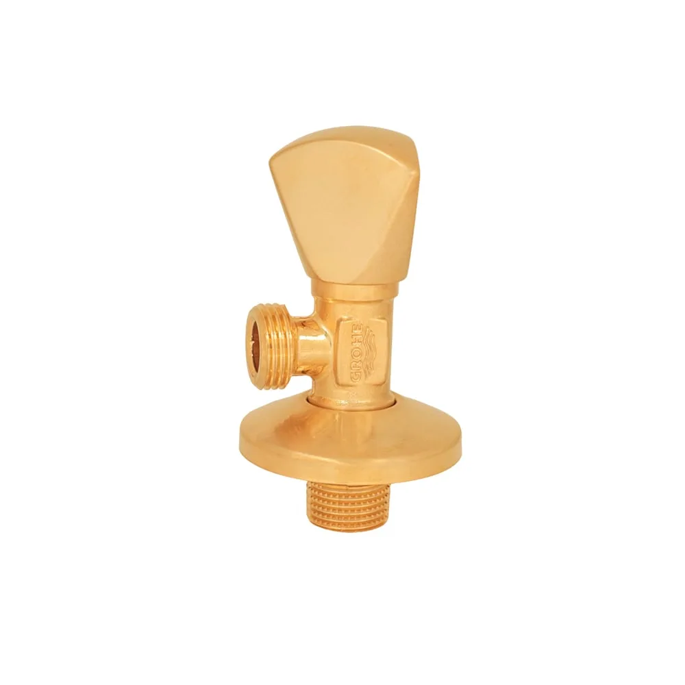 محبس زاوية ذهبي لامع  GROHE