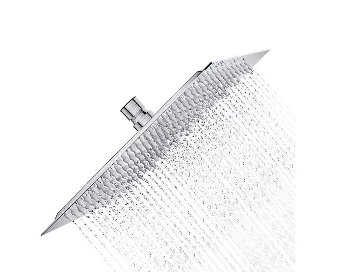 طاسة دش مربع كروم  40X40 CM