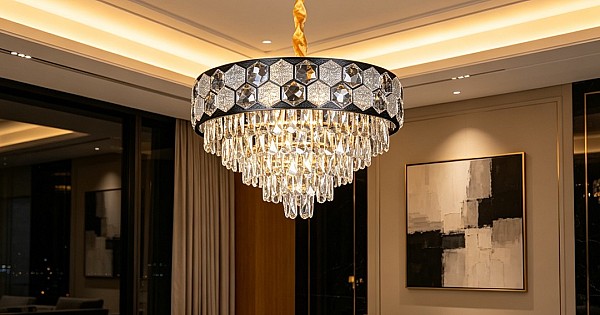 علاقي مودرن ذهبي + اسود E14*9