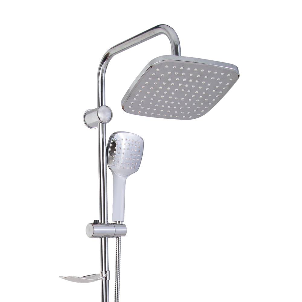 طقم دش حمام GY80 ستانلس ستيل 304 قابل للتعديل