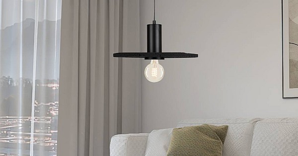 علاقي مودرن اسود E27*1L