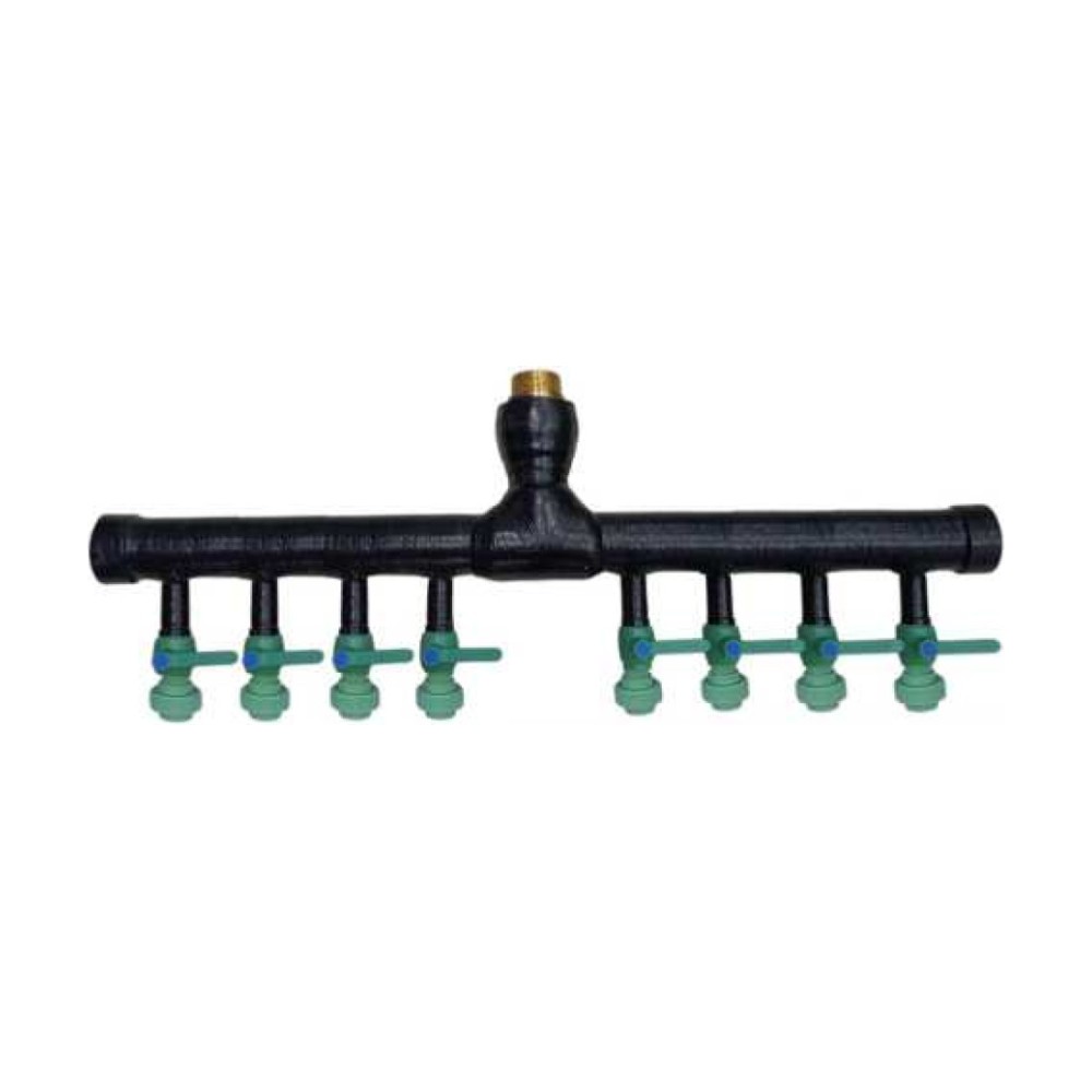 مشعب حراري PPR معزول 8 خطوط 75×32 مم