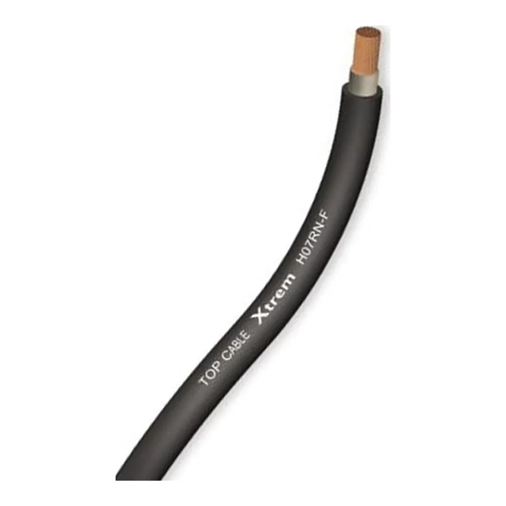 كيبل مرن مطاط خط واحد 300 مم 450/750 فولت أسود TOP CABLE