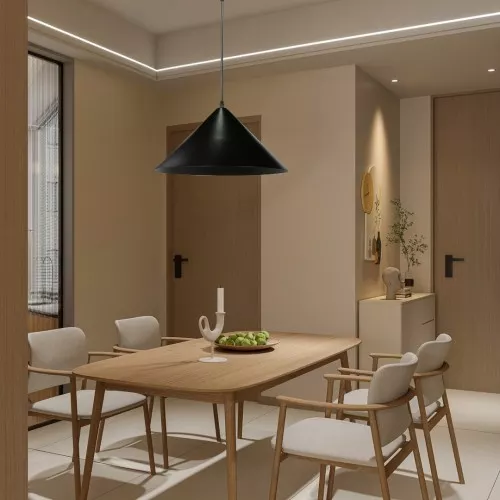 علاقي مودرن M2 اسود +ابيض E27*1