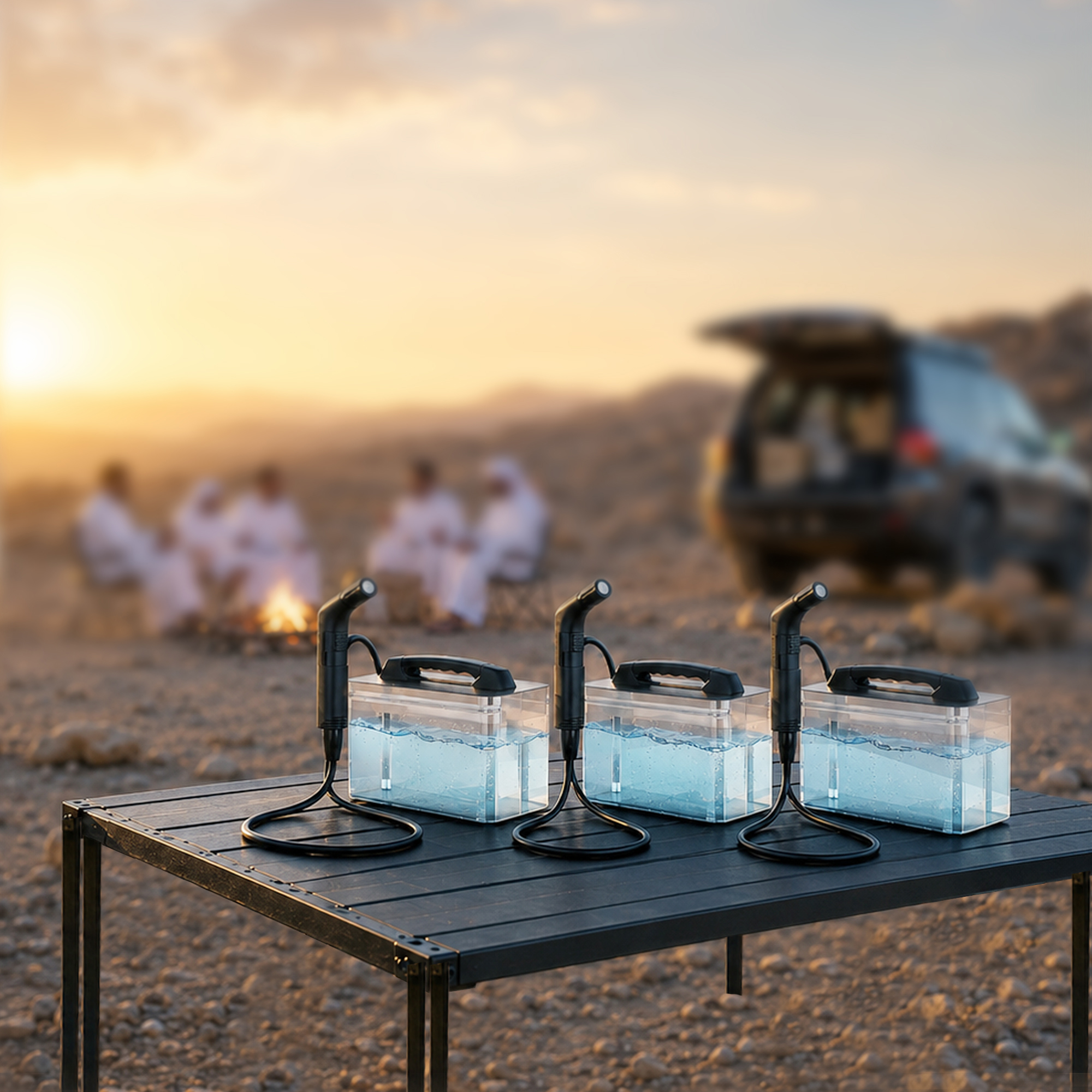 شطاف محمول للمسافر 2x1 JP-2201 2.3 لتر