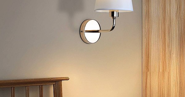 ابليك حائط جداري مودرن مفرد ذهبي E14*1L