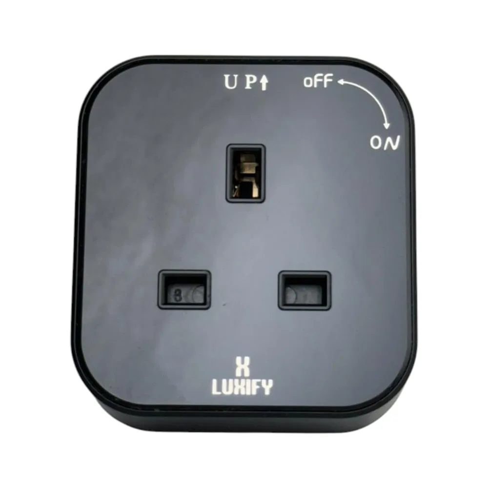 فيش مسطرة اسود 13A 407 LUXIFY