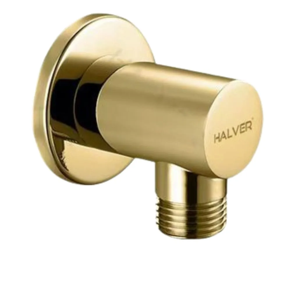 كوع دش مخفي دائري ذهبي HALVER