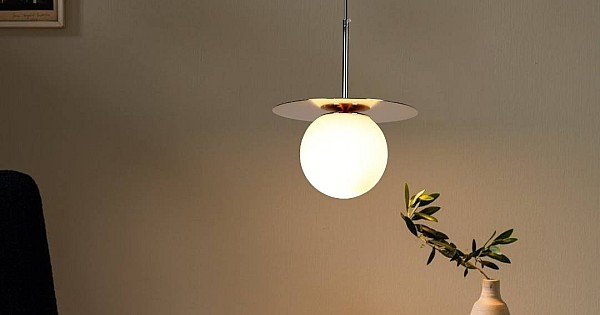 علاقي مودرن مفرد ذهبي E27*1L