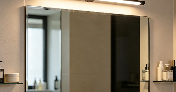 إضاءة جدارية مودرن اسود لون الانارة 3 اضاءات 36 واط