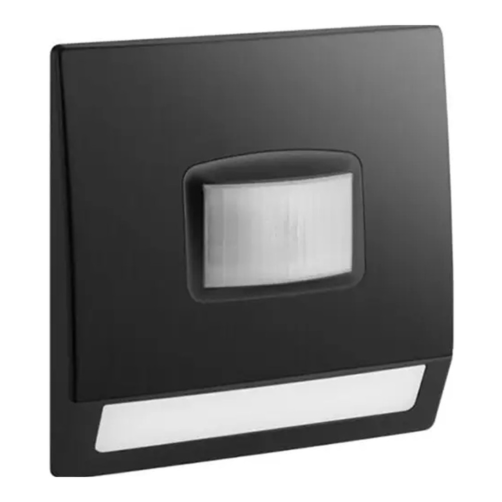 ليجراند - ضوء الدرج مع كاشف حركة Mallia Senses، مفرد، 100-250V، 230V، Brushed Black