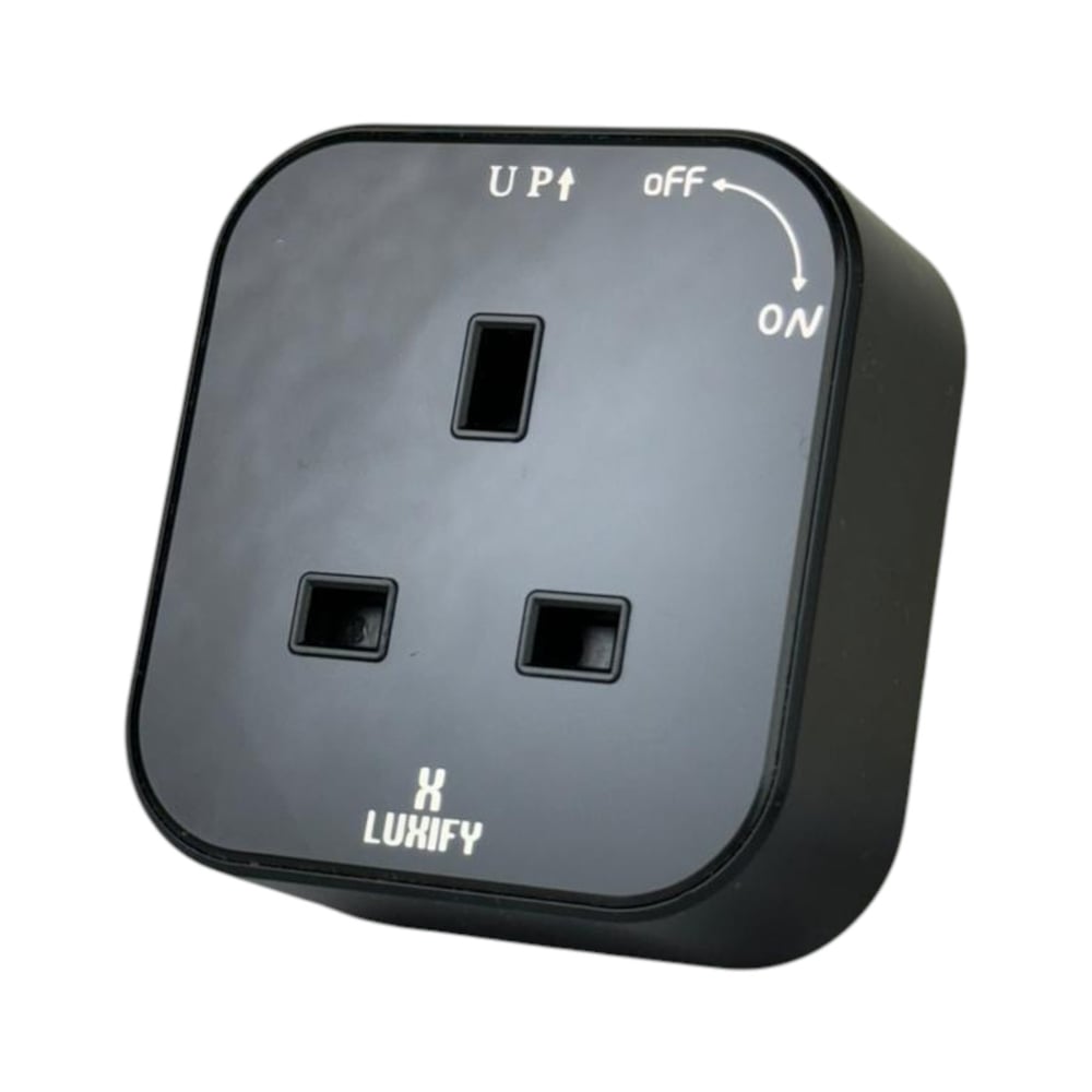 فيش مسطرة اسود 13A 407 LUXIFY