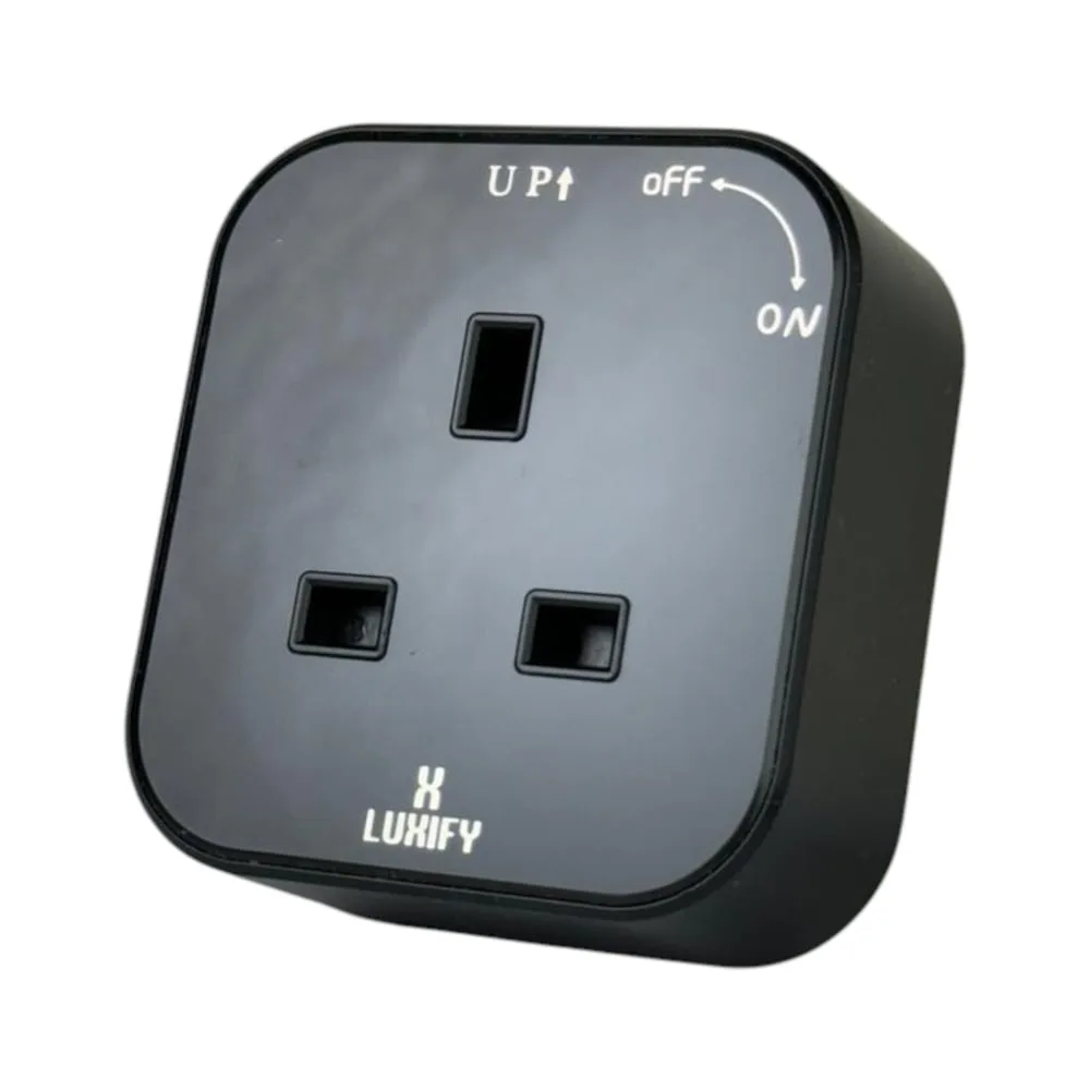 فيش مسطرة اسود 13A 407 LUXIFY