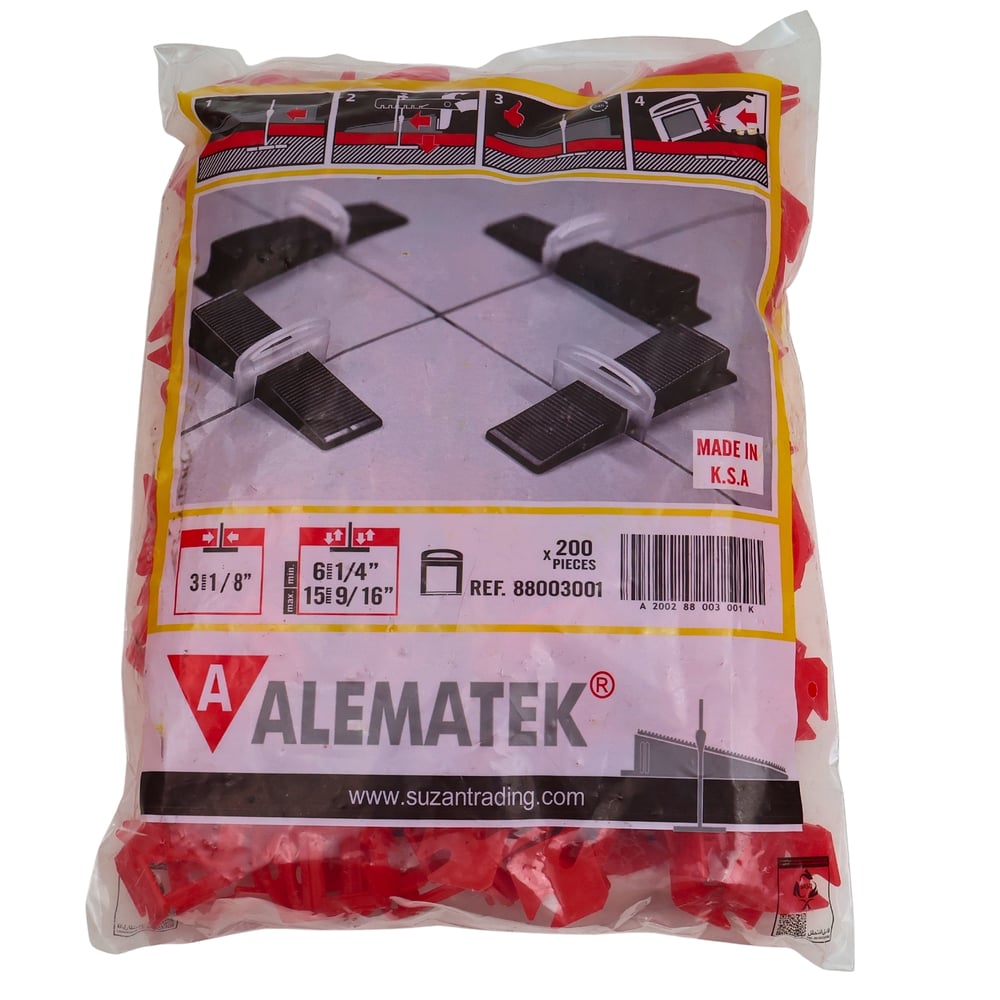 Ceramic tile spacers 200 pcs 3 mm