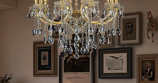 نجف شمعدان 650 قطر 800 E14*10L سم