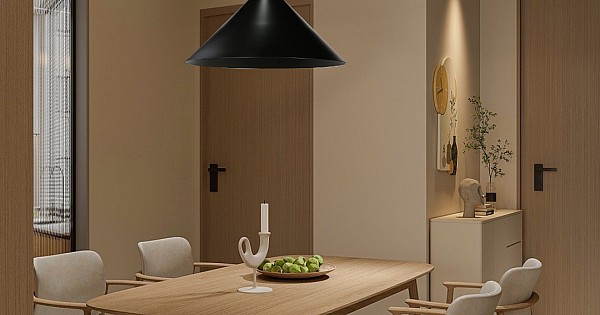 علاقي مودرن M2 اسود E27*1