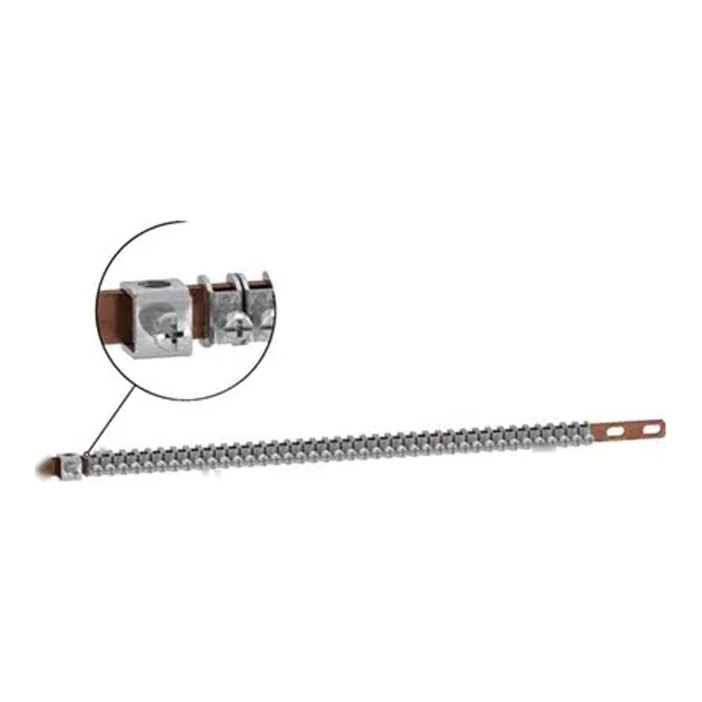 شنايدر - إكسسوار لوحة خدمة - 2 EARTH BAR 35²/20 CLAMP L200 LINERGY TB