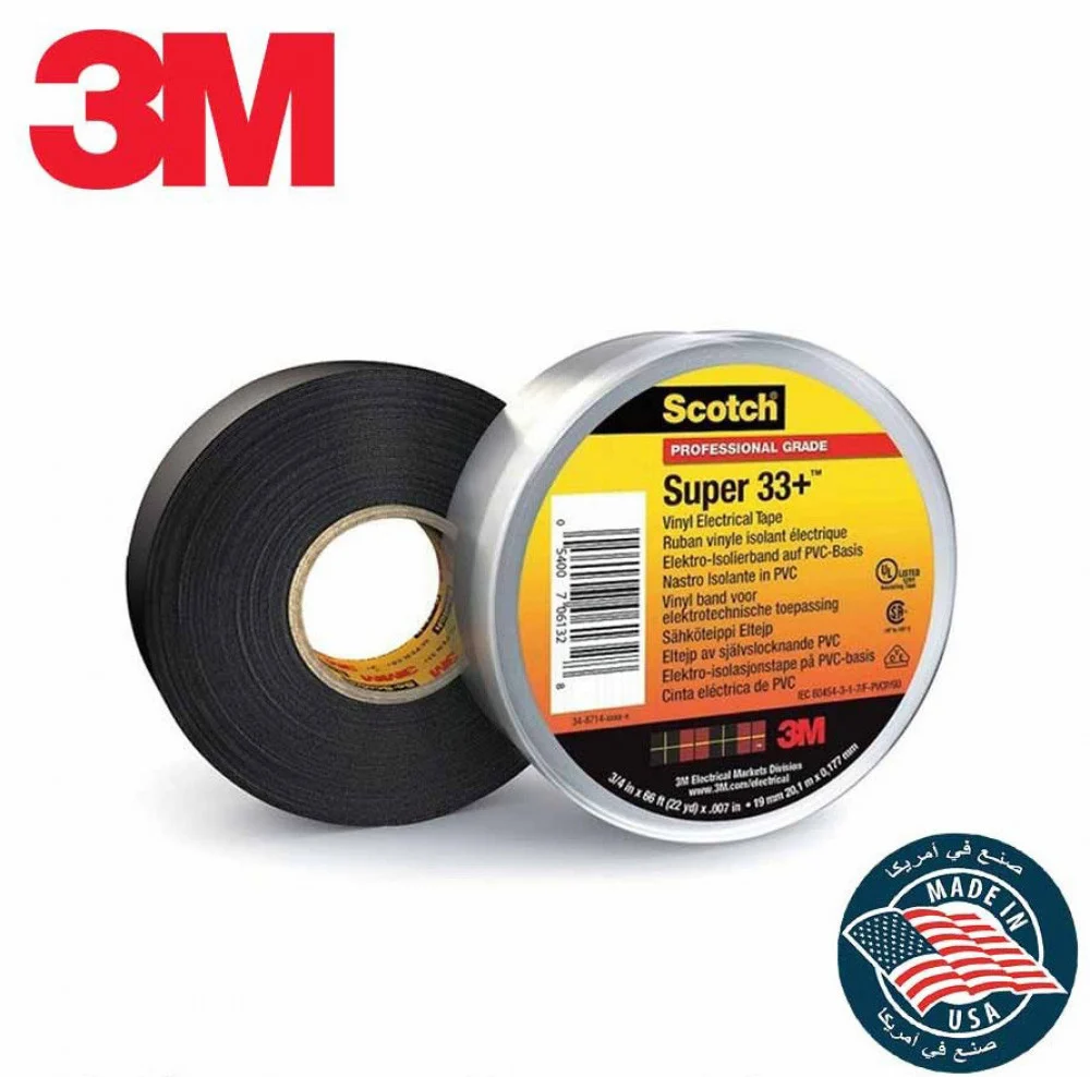 شريط كهربائي 3M Scotch Super 33 أحمر