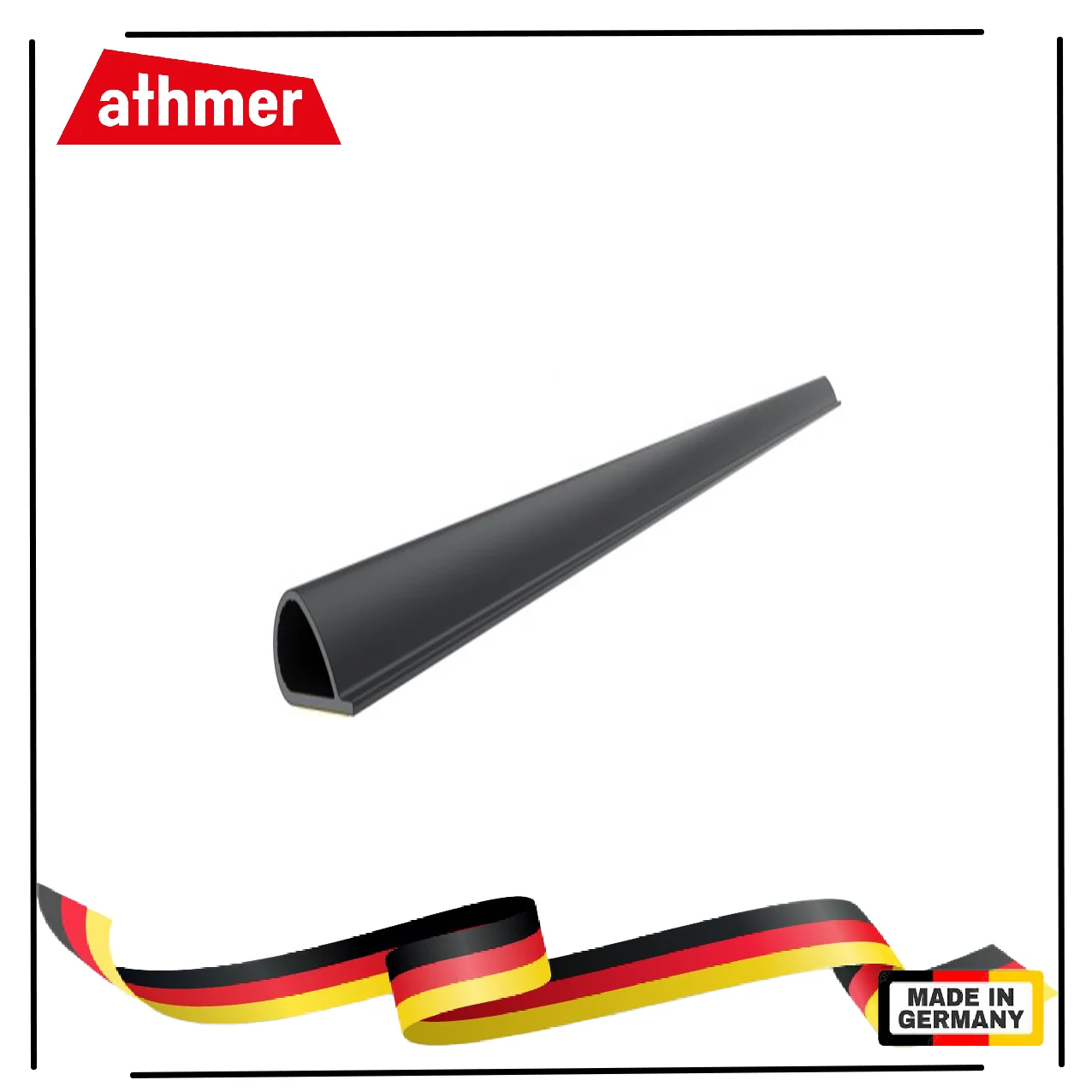 Adhesive rubber insulator for sound and dust, German made