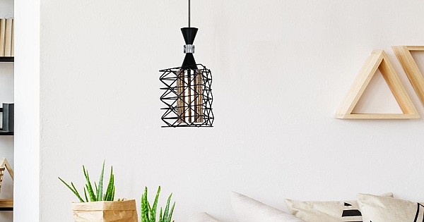 علاقي مودرن اسود E27*1