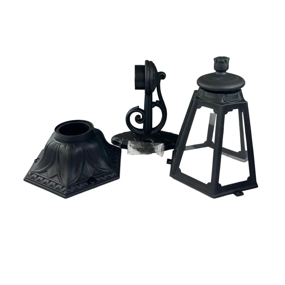 فانوس جداري اسود ECCO370300