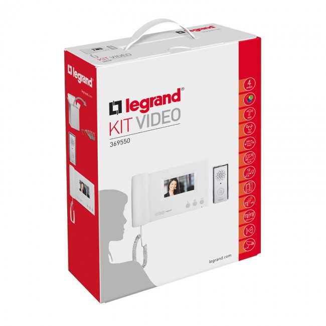 طقم انتركوم ليجراند مع شاشة 4.3 انش وسماعة تلفون