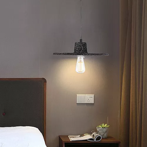 علاقي مودرن اسود E27*3