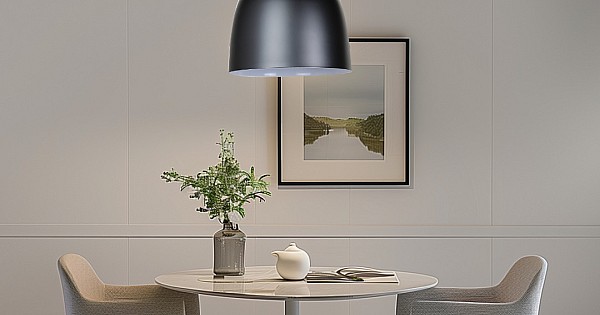 علاقي مودرن M2 اسود +ابيض E27*1