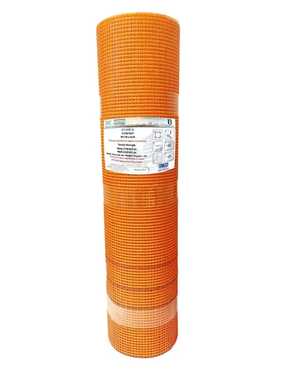 شبك لياسة فايبر برتقالي 80CM*50M ايطالي LANDBUILD