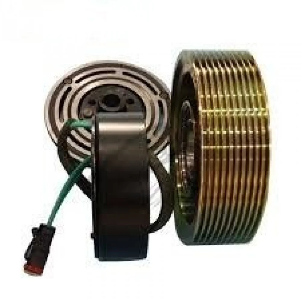 #12514C كلتش كمبروسر ساندن 709  و15 8 خط 24 فولت / CLUTCH ASSEMBLY SCANIA MAN SD-709 SD7H15 8 PK 24V AB-7059