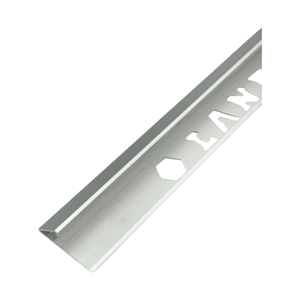 Floor angle silver matte 2.50 m 12 mm AL002-SM-12H LANDBUILD