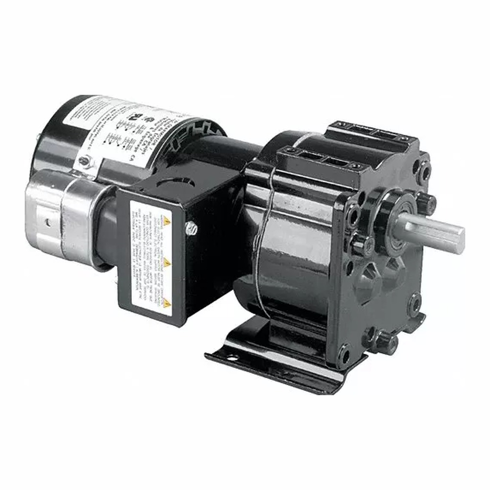 دايتون AC محرك 115/230 اسم اللوحة RPM 15 دورة في الدقيقة كحد أقصى. عزم الدوران 202.0 رطل حاوية TEFC 4Z518