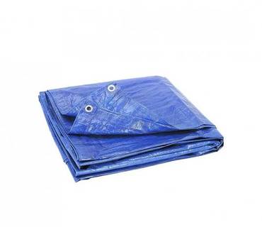 Blue Tarpaulin Shade - 4×3 Yards