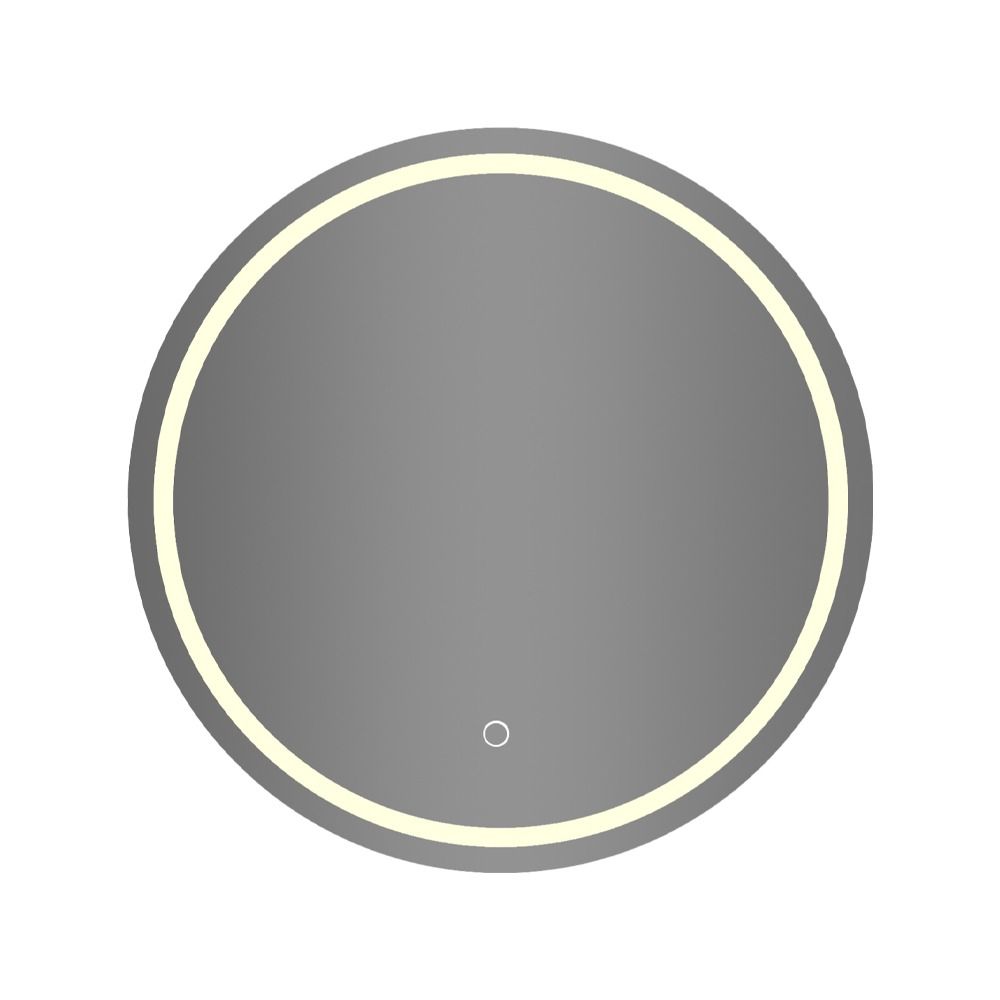 مرآة حمام دائرية مع إضاءة ليد TECA TC-804 60×60 سم