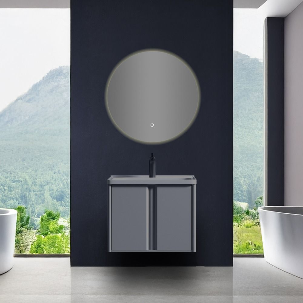 مرآة حمام دائرية مع إضاءة ليد TECA TC-803 60×60 سم