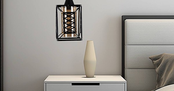 علاقي مودرن اسود E27*1