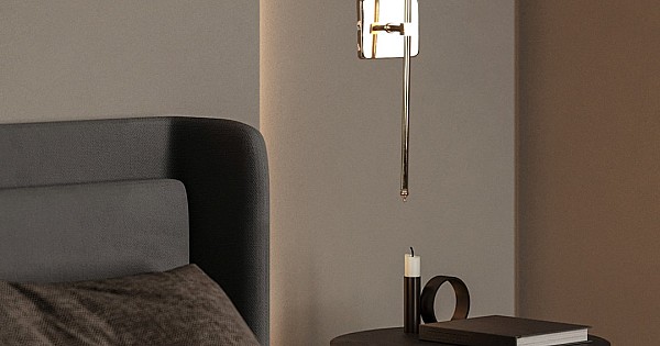 إضاءة جدارية مودرن ذهبي E14*1