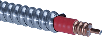 COAX-MR-1/2 - كابل محوري 1/2" في مجرى معدني