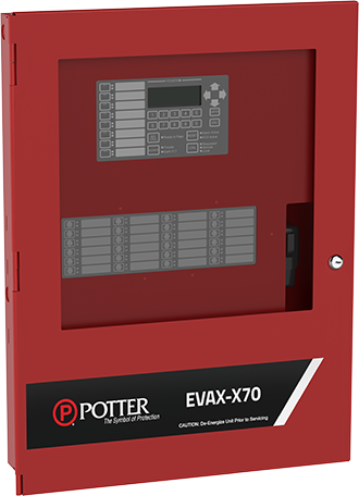 EVAX-X70 - لوحة إخلاء صوتي تقليدية