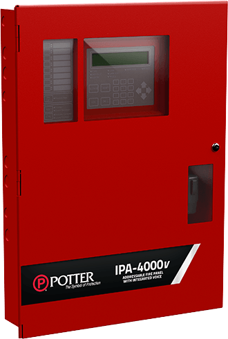 IPA-4000V - لوحة إخلاء صوتي متكاملة للطوارئ