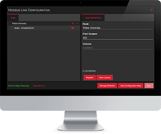 Modbus Link - واجهة Modbus لأنظمة SCADA